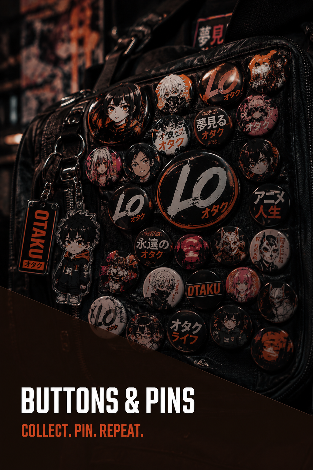 BUTTONS & PINS